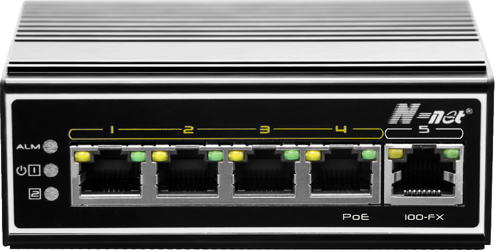 百兆1光4电PoENIE6041PE