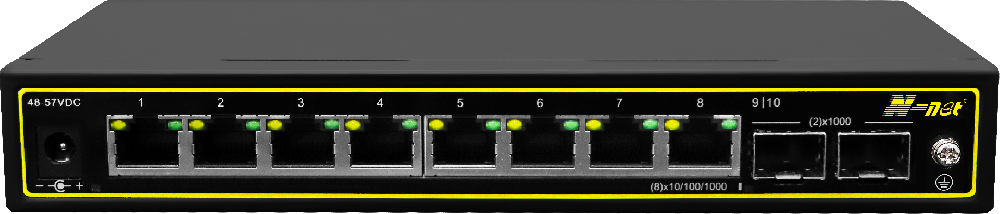 千兆2光8电POE/NC2082SPG