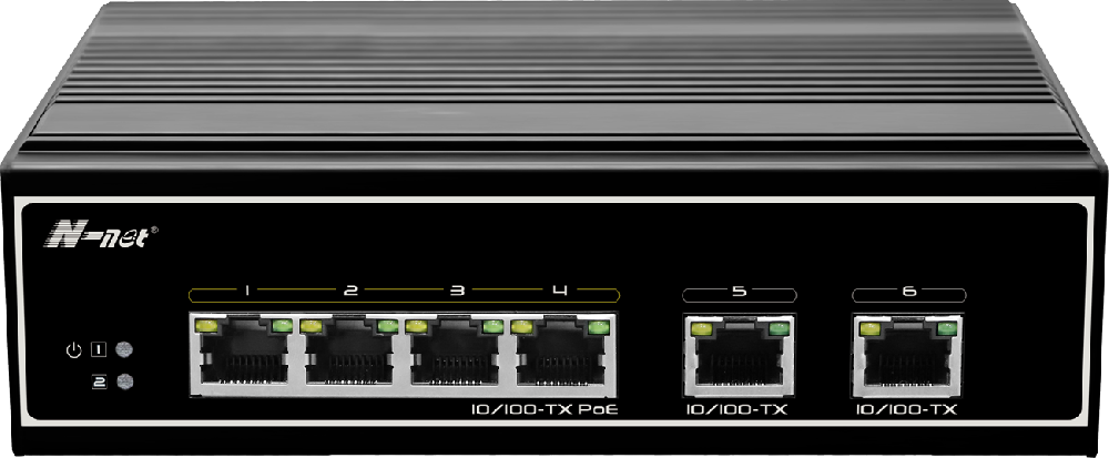 百兆6口PoE/NIE6042PE