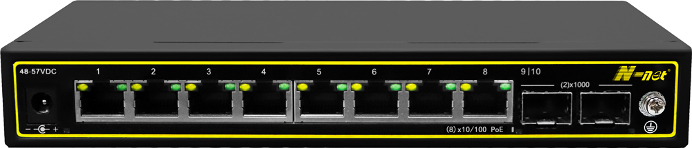 百兆2光8电POE/NC2082SGPE