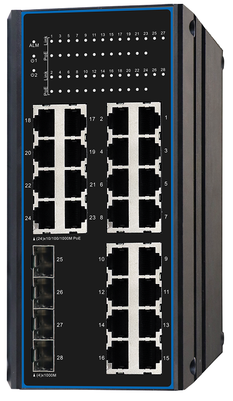 L2千兆4光24电PoE/NIE6224PGM