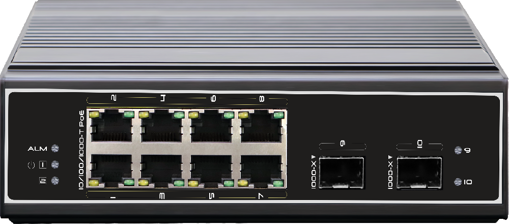 轻网管2光8电POE/NIE6082SPGM