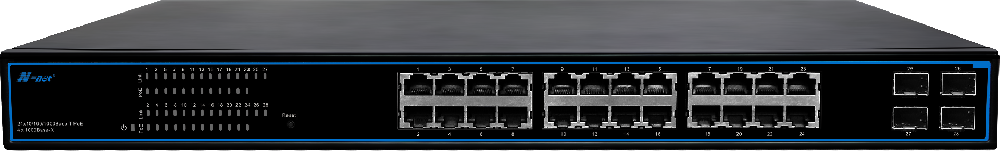 国产轻网管28口PoE/NC1244SPGM