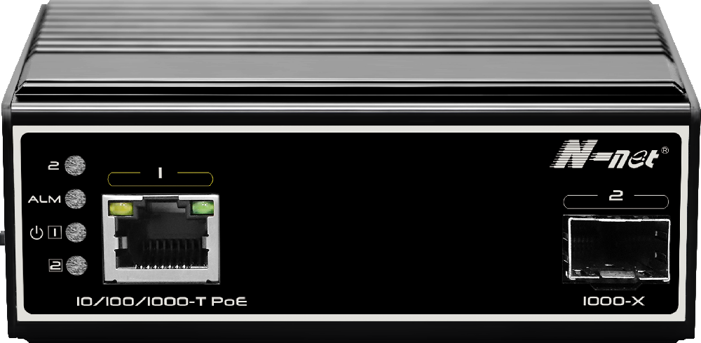 工业级轻网管千兆1光1电POE/NIE6011SPGM