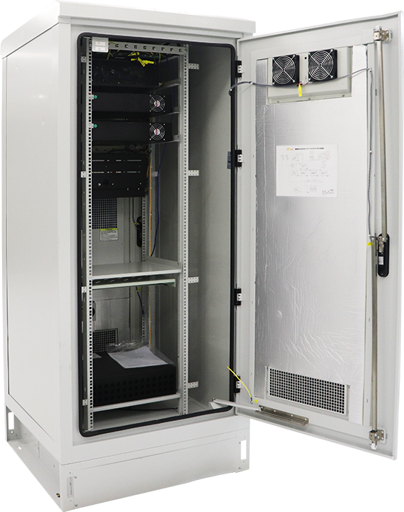 巨联智能户外一体化机柜应用于湖北凤凰山景区